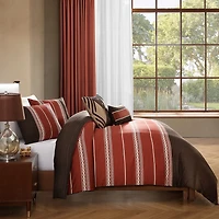 Bebejan Terra Spice 5-pc. Midweight REVERSIBLE Comforter Set