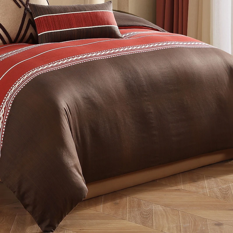 Bebejan Terra Spice 5-pc. Midweight REVERSIBLE Comforter Set