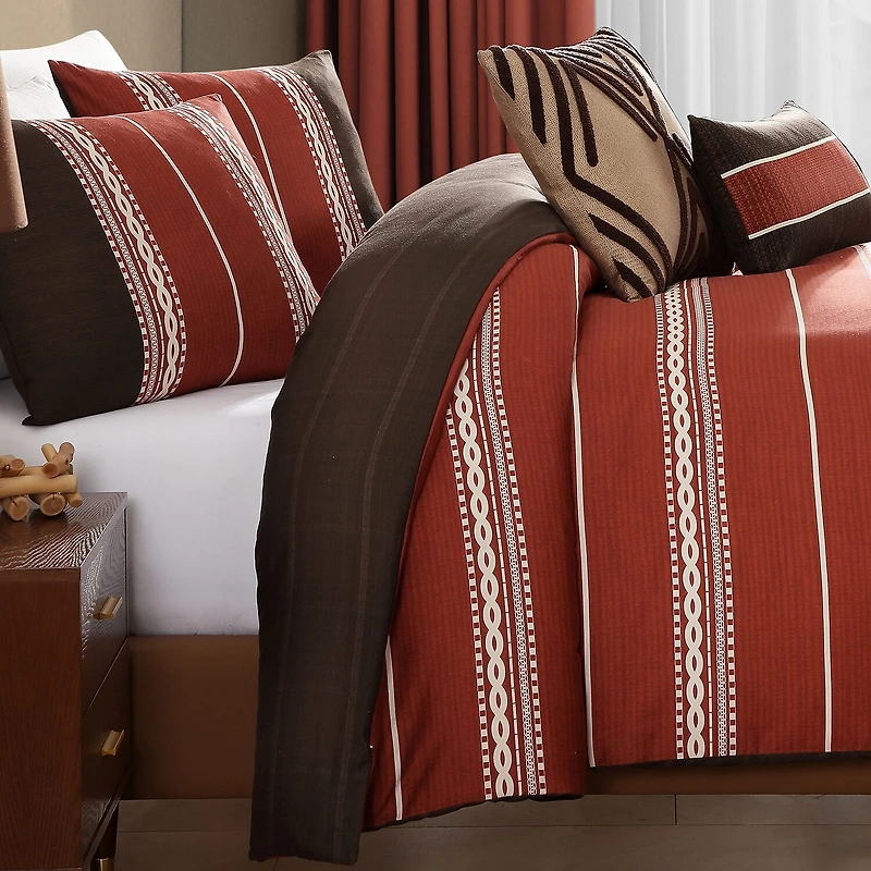 Bebejan Terra Spice 5-pc. Midweight REVERSIBLE Comforter Set