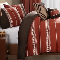 Bebejan Terra Spice 5-pc. Midweight REVERSIBLE Comforter Set
