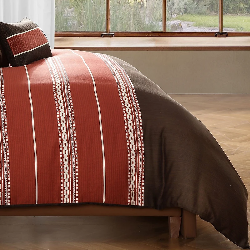 Bebejan Terra Spice 5-pc. Midweight REVERSIBLE Comforter Set