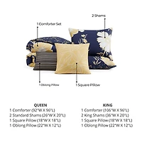 Bebejan Sunglow 5-pc. Midweight Reversible Comforter Set