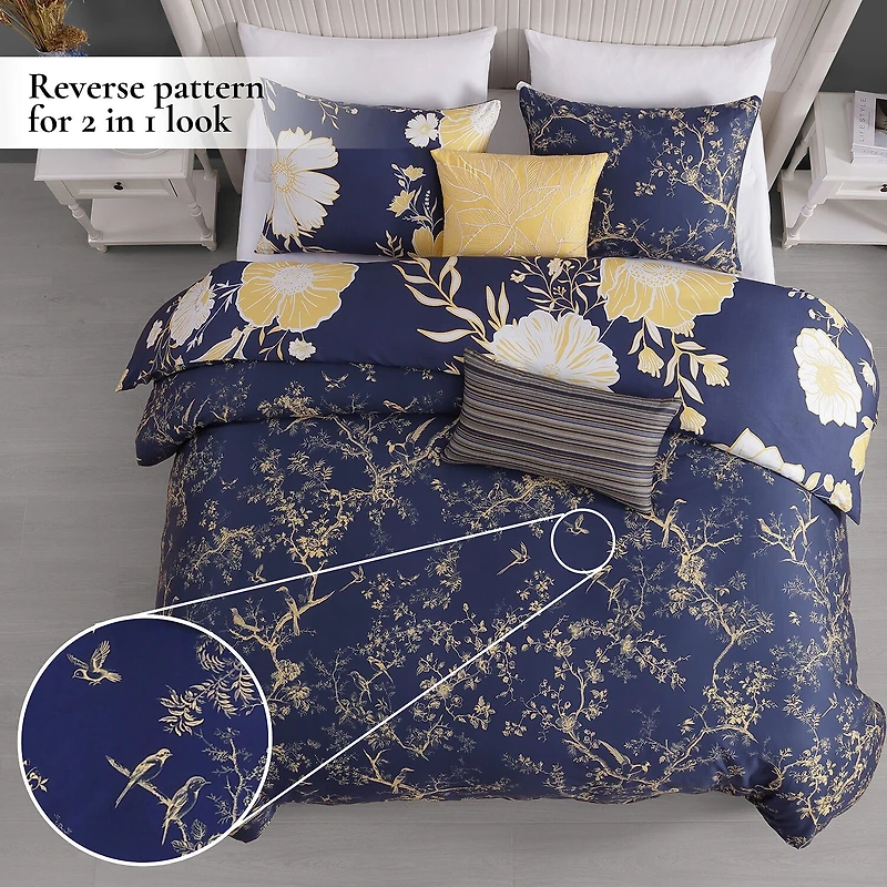 Bebejan Sunglow 5-pc. Midweight Reversible Comforter Set