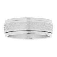 Steeltime Mens 6MM Stainless Steel Band