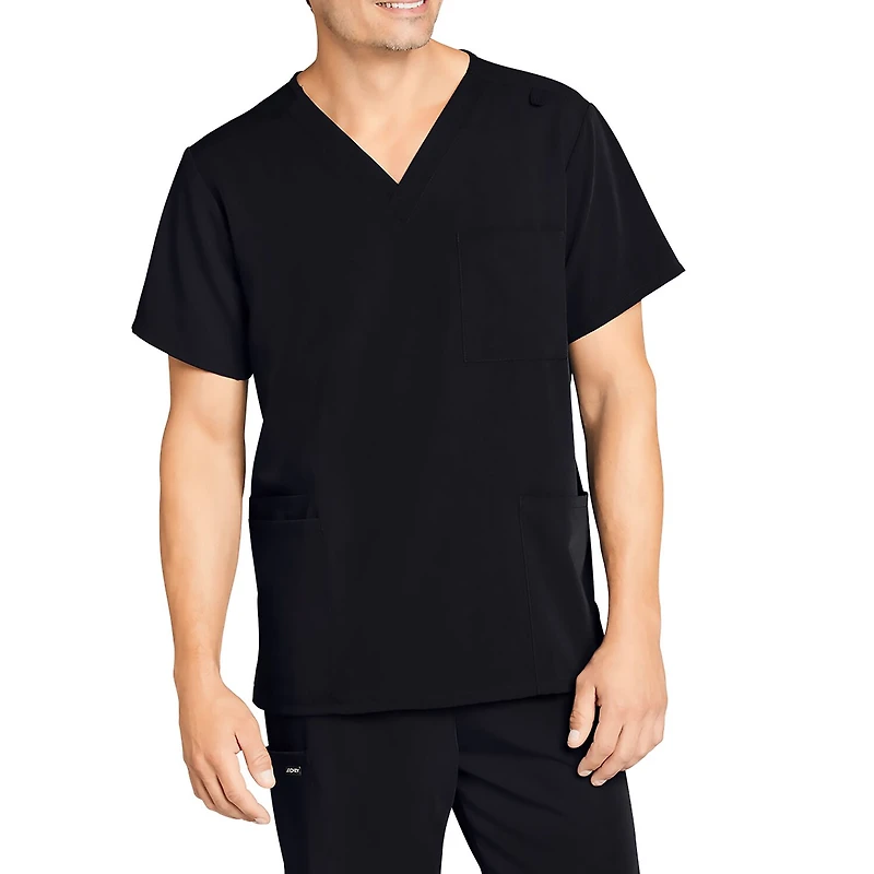 Jockey 2371 Unisex Adult V Neck Short Sleeve Stretch Fabric Scrub Top