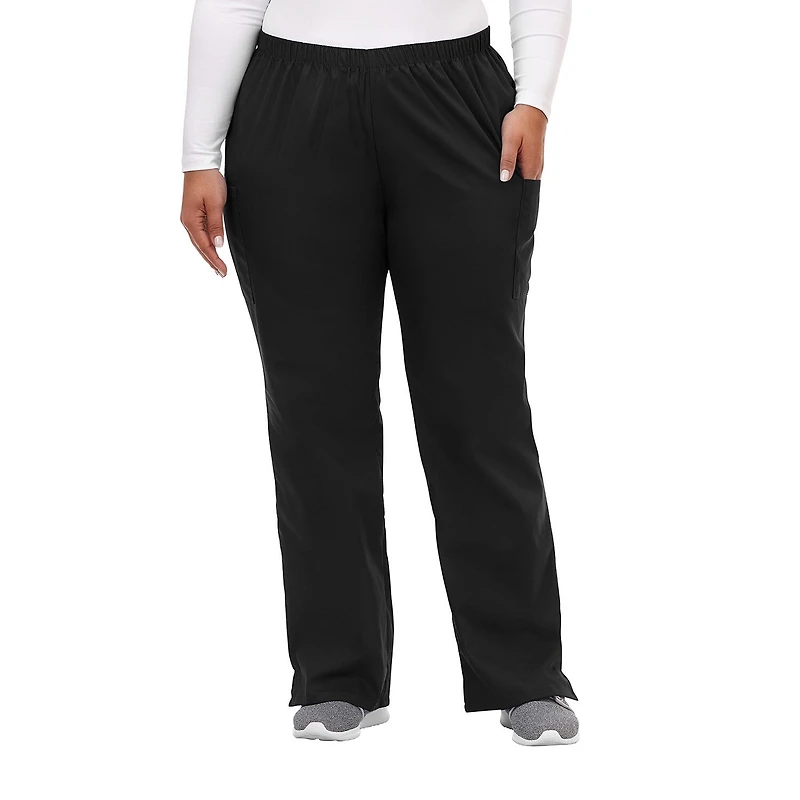 Fundamentals By White Swan 14720 Cargo Womens Plus Scrub Pant