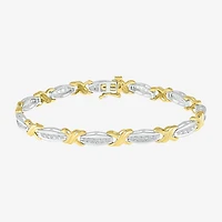 Limited Quantities! Womens 1 CT. T.W. Natural White Diamond 10K Gold 7 Inch Tennis Bracelet