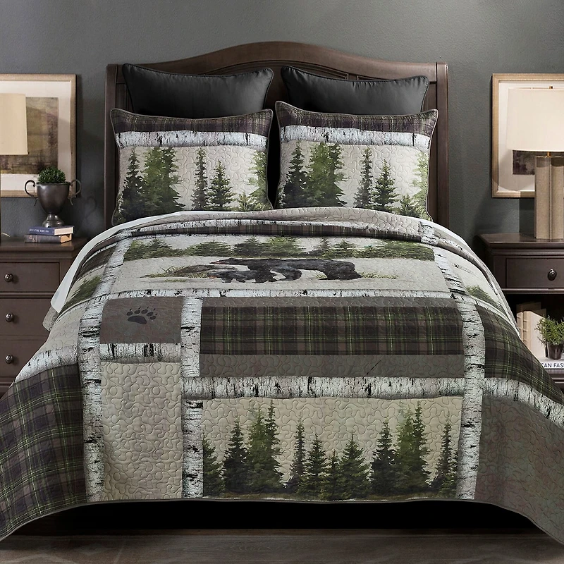 Donna Sharp Bear Panels Quilt Set