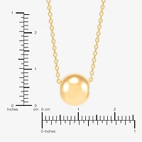 Made in Italy Womens 14K Gold Over Silver Round 2-pc. Jewelry Set