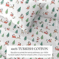 Linery Holiday Flannel Sheet Set