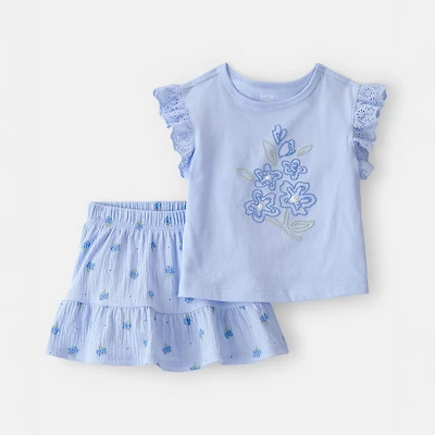 Carter's Baby Girls 2-pc. Skort Set