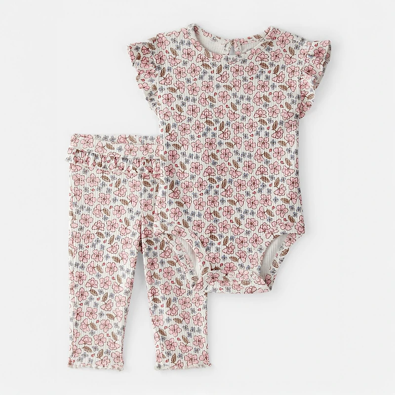 Carter's Baby Girls 2-pc. Pant Set