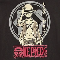 One Piece Little & Big Kid Boys Crew Neck Short Sleeve Oversized Graphic T-Shirt