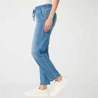 Gloria Vanderbilt Knitology Womens High Rise Relaxed Fit Jean