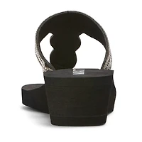 Mixit Womens Medallion Wedge Sandals