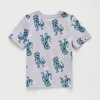 Okie Dokie Toddler & Little Boys Crew Neck Short Sleeve Regular Fit Graphic T-Shirt