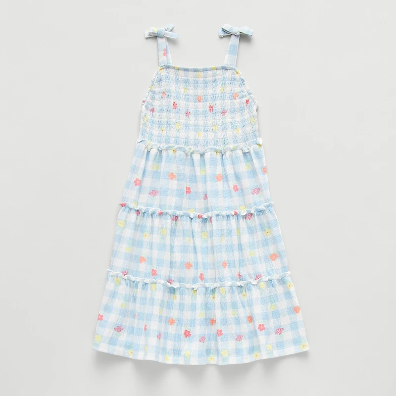 Okie Dokie Toddler & Little Girls Sleeveless A-Line Dress