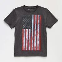 Thereabouts Little & Big Kid Boys Crew Neck Short Sleeve Regular Fit Graphic T-Shirt