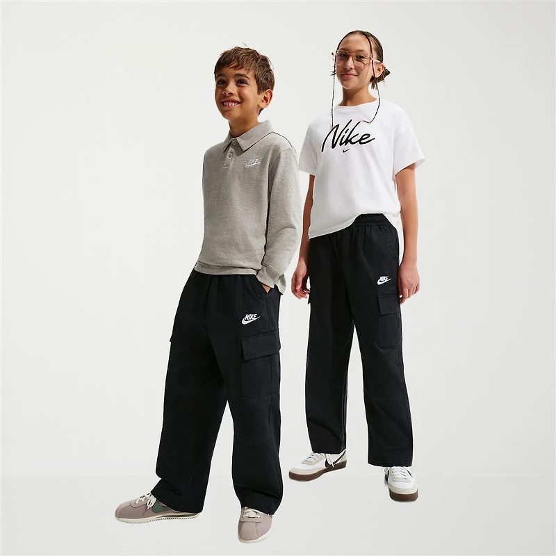 Nike Club Big Kid Boys Wide Leg Active Cargo Pant