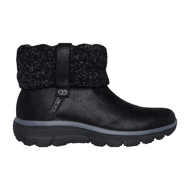 Skechers Hands Free Slip-Ins Womens Easy Going Cozy Weather 2 Flat Heel Winter Boots