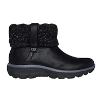 Skechers Hands Free Slip-Ins Womens Easy Going Cozy Weather 2 Flat Heel Winter Boots