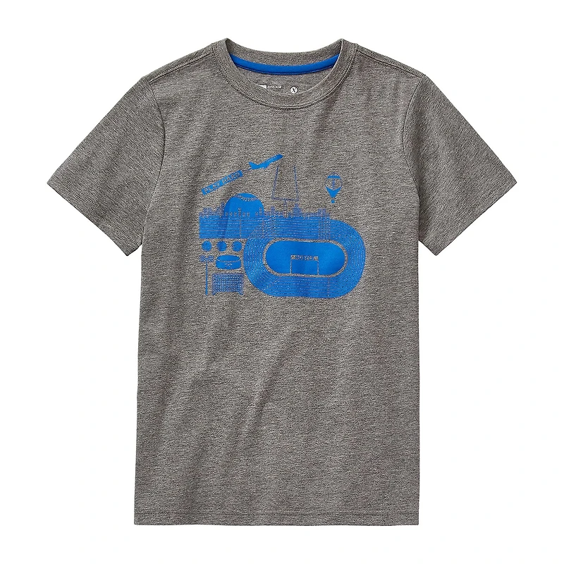 Xersion Little & Big Kid Boys Crew Neck Short Sleeve Regular Fit Graphic T-Shirt