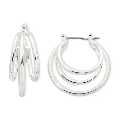 Mixit Womens 19mm Hypoallergenic Hoop Earrings