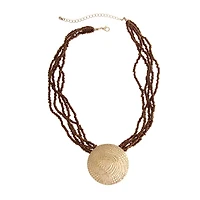 Mixit Gold Tone Womens 18 Inch Pendant Necklace