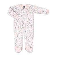 The Peanutshell Baby Girls 3-pc. Floral Sleep and Play