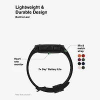 Itouch Explorer Unisex Adult Multi-Function Digital Black Smart Watch 500229b-51-G02