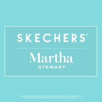 Skechers Arch Fit Arcade Martha Stewart Womens Round Closed Toe Slip-On Shoe
