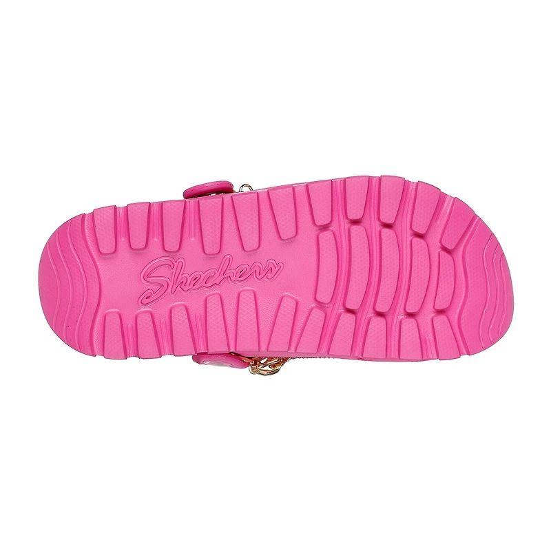 Skechers Snoop Arch Fit Footsteps Rolling N Gold Womens Round Closed Toe Clogs