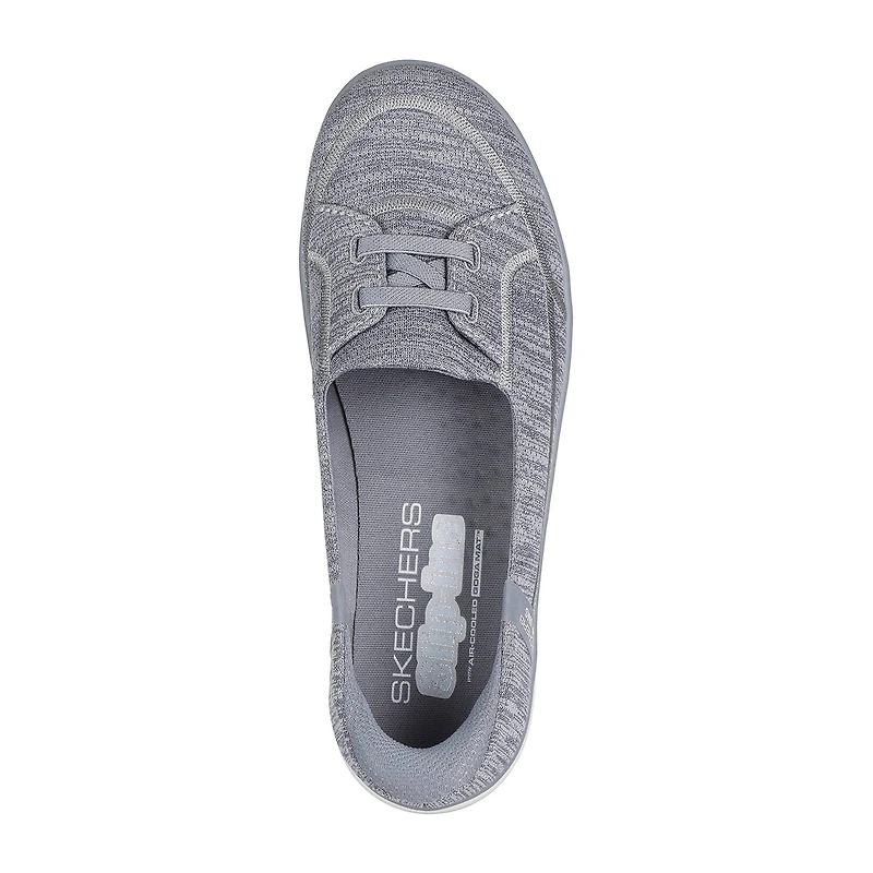Skechers Hands Free Slip-Ins On The Go Flex Radiant Dreaming Womens Moc Closed Toe Slip-On Shoe Wide Width