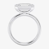 (F / Si1) Womens 3 CT. Lab Grown White Diamond 10K Gold Solitaire Engagement Ring