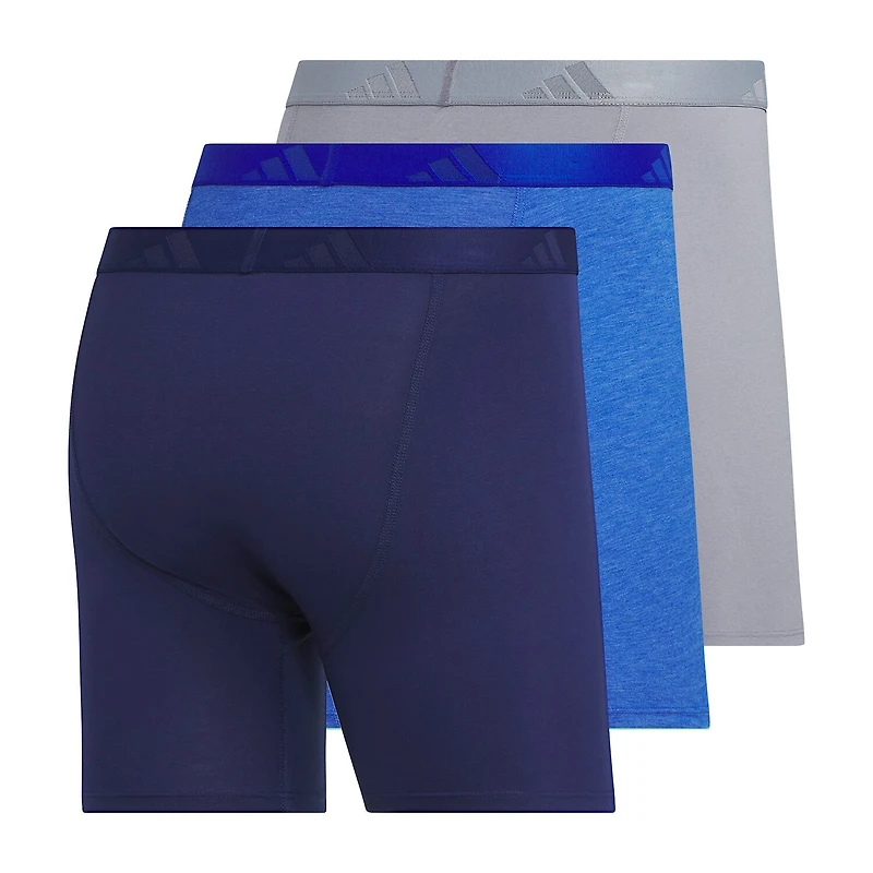 adidas Luxe Comfort Mens 3 Pack Boxer Briefs 5159307