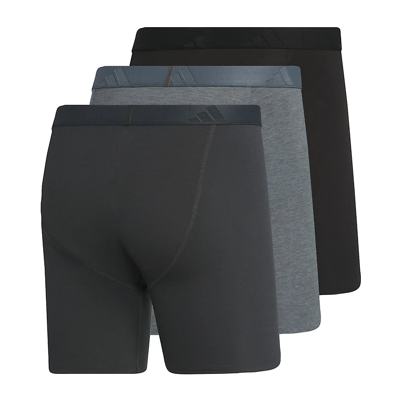 adidas Luxe Comfort Mens 3 Pack Boxer Briefs 5159307