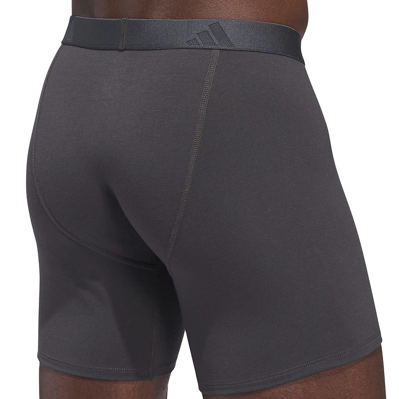 adidas Luxe Comfort Mens 3 Pack Boxer Briefs 5159307