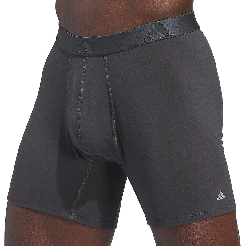 adidas Luxe Comfort Mens 3 Pack Boxer Briefs 5159307