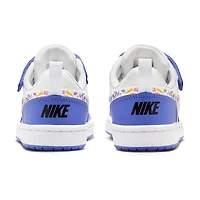 Nike Court Borough Low Little Kid Girls Sneakers