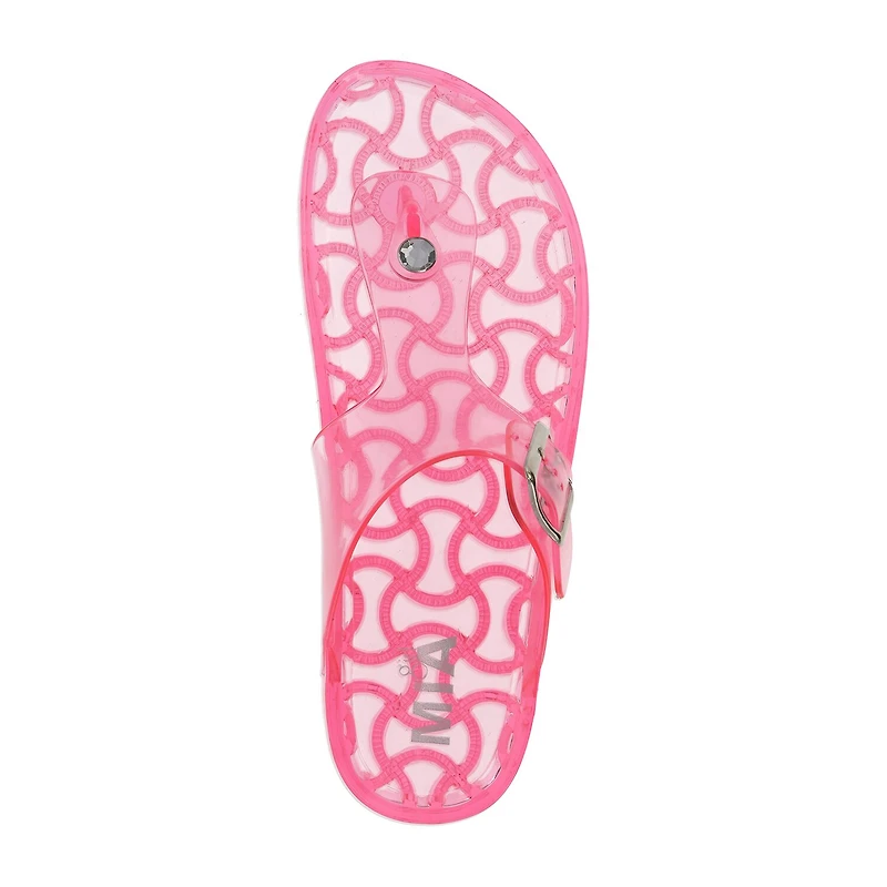 Mia Girl Jellies Womens Footbed Sandals