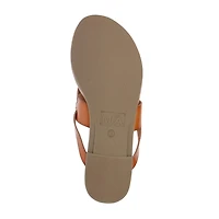 Mia Girl Womens Neutrals Flip-Flops