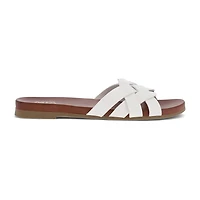 Mia Girl Womens Neutrals Slide Sandals