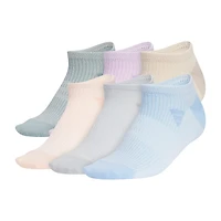 adidas Womens 6 Pair No Show Socks