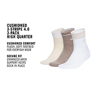 adidas Womens Pair Quarter Ankle Socks