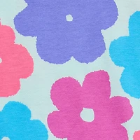 Okie Dokie Toddler & Little Girls Short Sleeve Drop Waist Dress