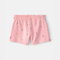 Carter's Toddler Girls Knit Pull-On Short