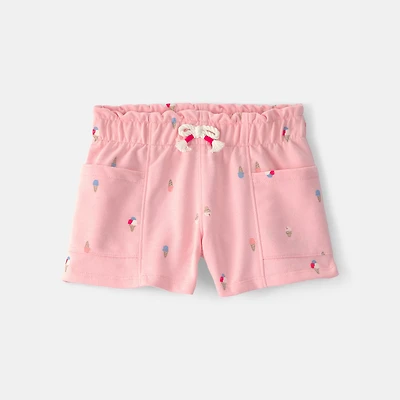 Carter's Toddler Girls Knit Pull-On Short