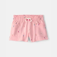 Carter's Toddler Girls Knit Pull-On Short