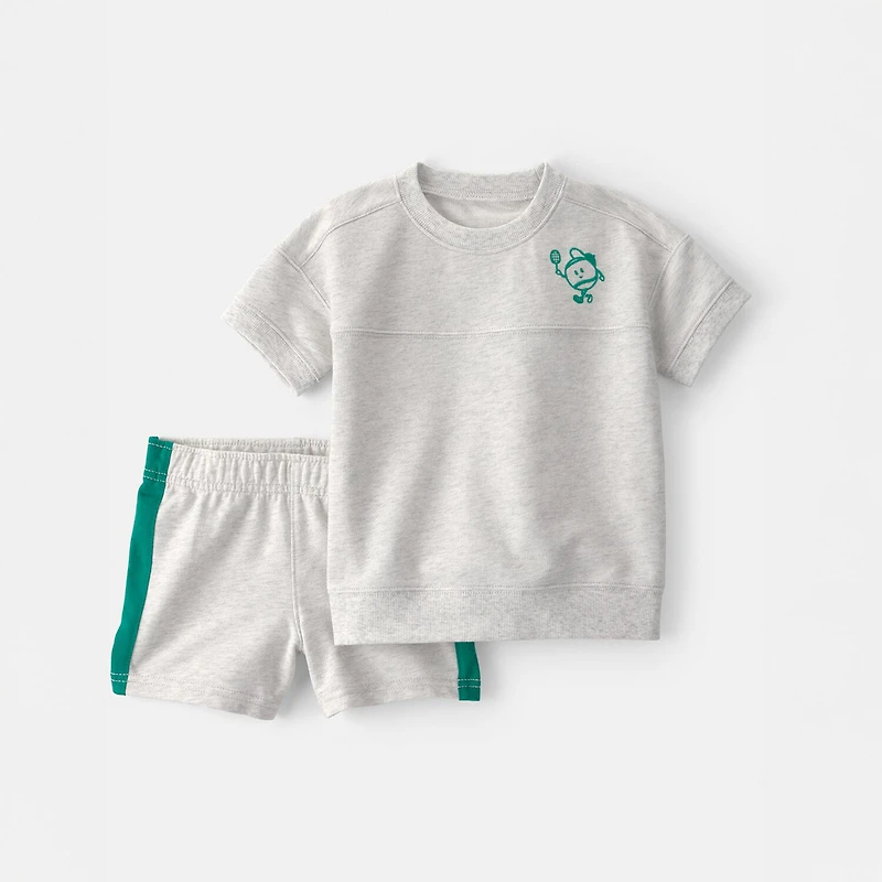 Carter's Pickleball Toddler Boys 2-pc. Short Set