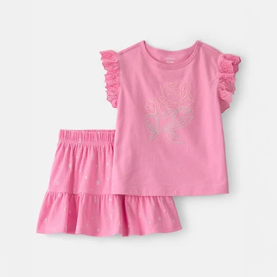 Carter's Toddler Girls 2-pc. Skort Set